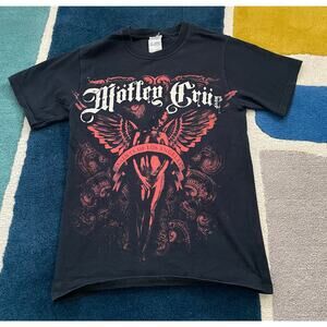 Vintage Mötley Crüe 2009 Saints Of Los Angeles Black T-Shirt  Men's Small